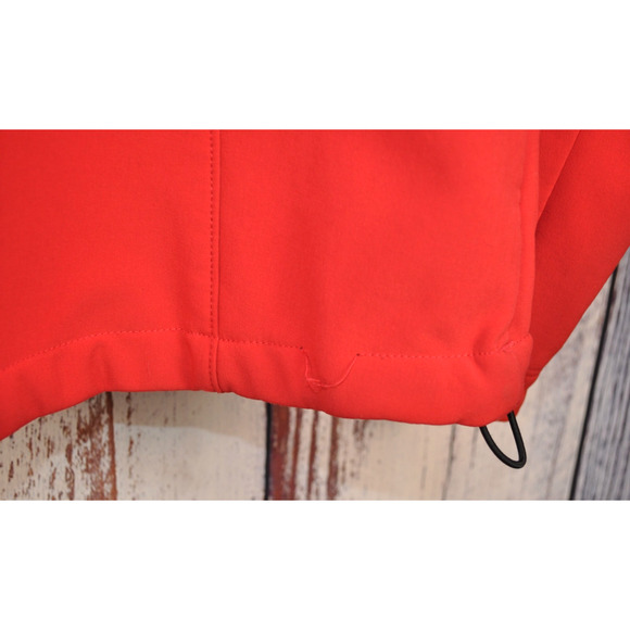 EASTERN MOUNTAIN SPORTS Endo Red Fleece Lined Soft Shell Jacket Women's Size XL - Picture 6 of 10